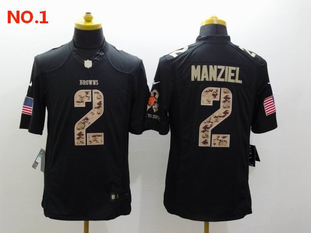 Men's Cleveland Browns #2 Johnny Manziel Jerseys-18